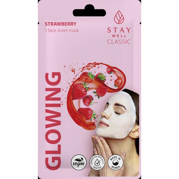 Classic sheet mask - Strawberry Glowing