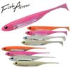 'Fish Arrow – Flash Pintail "* * *, Size: 4 = 10,1 cm – In 14 different styles available * * * New * * * Top Perch/Zander Lure * * * # 136 Orange/Silver – Luminova