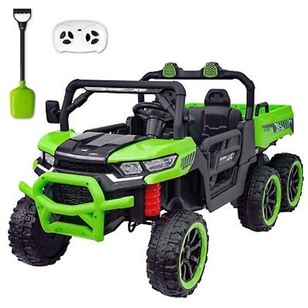 Kids 2 Seater Ride on Car 24V Electric Dump Truck 4WD Off-road UTV w/Remote MP3