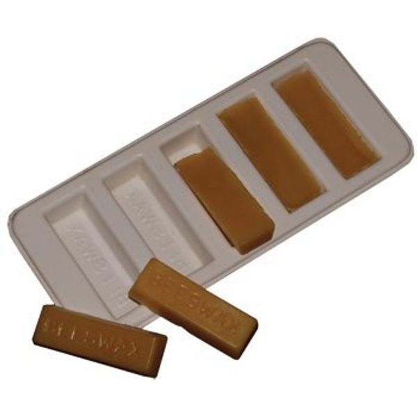 Beeswax Mold - Makes 5 x 1 ounce Wax Bars