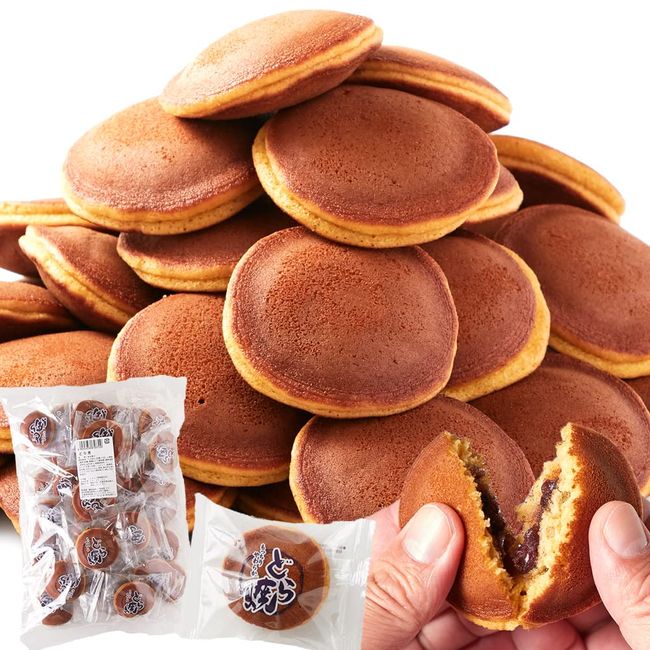 Natural Life Mini Dorayaki Japanese Sweets, Sweets, Sweets, Normal Temperature, 2.2 lbs (1 kg), Large Capacity, Approx. 40 Bags,