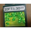 10 Ft. Micro LED Light String with 30 Pine Shaped Light 5Hour Timer 2 AA Not Inc