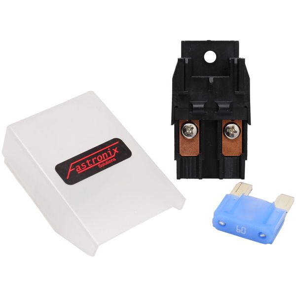 Fastronix High Current Covered Maxi Fuse Holder with 60 Amp Fuse