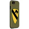 iPhone SE (2020) / 7 / 8 1st Cavalry Division Patch - 1st CAV - OD Green Case