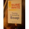 Sure White Toning  Exfoliating Soap 3 (1 Pack)