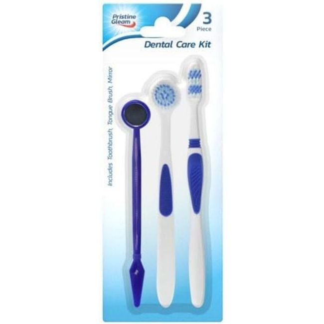 PRISTINE Gleam Dental Care KIT 3 Pack