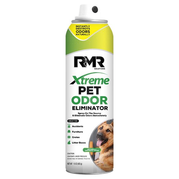 RMR Xtreme Pet Odor Eliminator Spray, Neutralize Strong Animal Smells, 15 Ounces