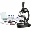 AMSCOPE 48pc Starter 120x-1200x Compound Microscope Science Kit for Kids (Black)