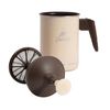 pedrini Milk Frother 0.5 litres yellow