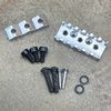 Schaller Locking Nut with Mounting Screws Chrome 20040220