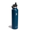 Hydro Flask Standard Flex Straw Cap Indigo 24 Oz