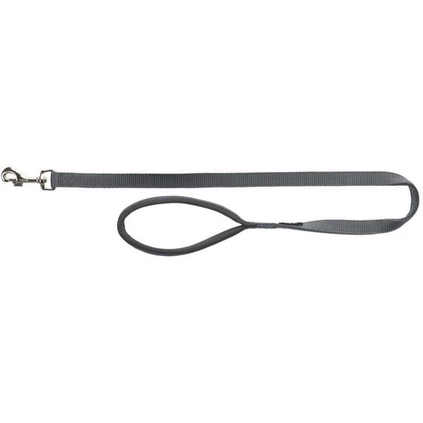 TRIXIE Premium Lead, XS-S: 1.80m/15mm, Graphite