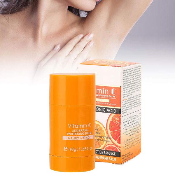 Vitamin Underarm Whitening Deodorant Stick, Underarm Whitening Cream, Deo Stick für die Achseln Feuchtigkeitsspendend Achselhöhlen Achselhöhlen Knie Ellenbogen und Innenseiten der Oberschenkel