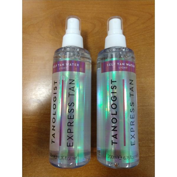 2 Pack Tanologist Express Tan Self Tan Water Light 6.76 oz. ea. R3P3