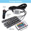 36 LED Car Charge Interior Accessories Floor Decorative Atmosphere Lamp Light US