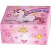 GoKi 15543" Unicorn Music Box, Pink