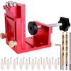 24x Pocket Hole Jig Drill Guide Master Kit Carpenter Joinery System Woodworking