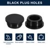 sourcing map 2 Pcs Black Plug Holes, Waterproof Rubber Button Plug for 32mm / 1.26" Hole