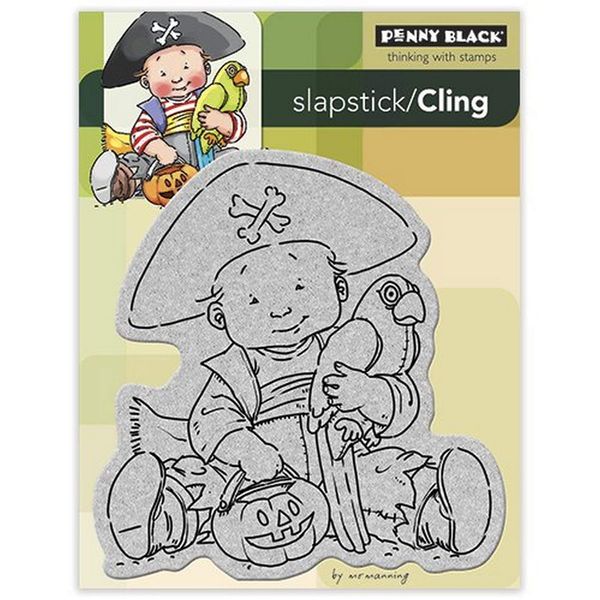 Penny Black 40-150 Pirate Kai Cling Rubber Stamp