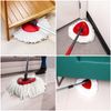 2 Pack Mop Replacement Heads for O-Ceda EasyWrin Spin Mop, Microfiber Spin Mop Refills, Easy Cleaning Mop Head Replacement