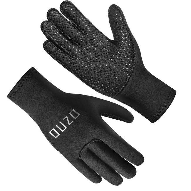 Diving Gloves, Marine Gloves, 3 Seasons, 0.1 inch (3 mm), Neoprene Material, Gloves, Cold Protection, Wetsuit, Gloves, Anti-Slip, Durable, Snorkeling, Spear Fishing, Paddle Gloves, Cold Protection,