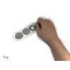 My Scratch Offs 1.25 Inch Silver Round Scratch Off Sticker Labels - 500 Pack