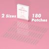 Pimple Patches Invisible Spot Cover - Hydrocolloid Acne Sure Patch for Face, Blemishes and Zits Absorbing Patch, Breakouts Spot Treatment for Skin Care, Facial Stickers, 2 Sizes (180 Count)