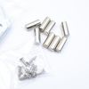 Bitray Wood Bed Plates Wood Bed Rail Hook Plates Bed Rail Brackets - 8pcs
