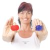 Thera-Band Hand Exercise Ball XL-Black Extra-Firm