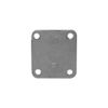 Marine hardware Square Pad Eye Plate With Ring Set 4 PC 1/4" Welded Formed