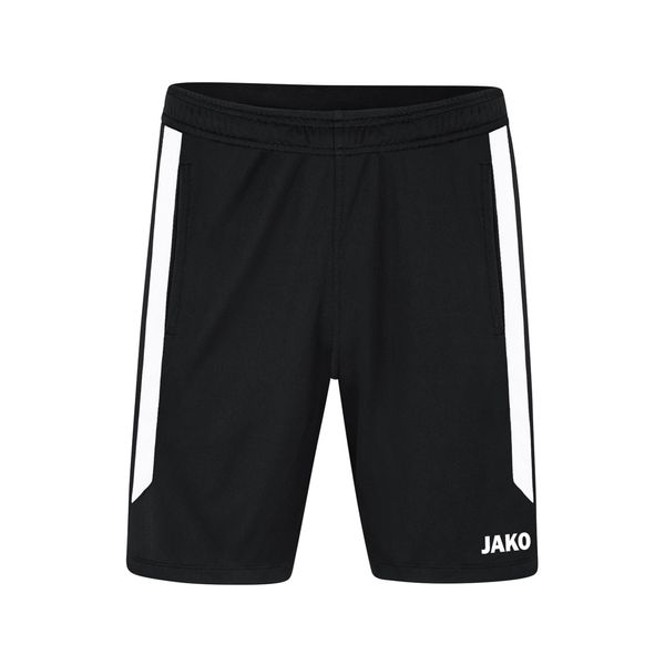 JAKO Kinder Shorts Power, Schwarz/Weiß, 164