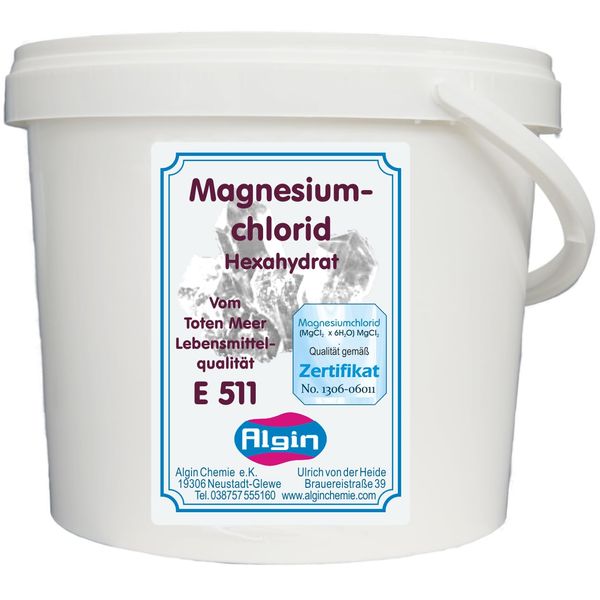 Algin Dead Sea Magnesium Chloride 1 Litre Bucket