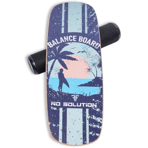 Board training indoor balancing home surfing balance, balance board blue beach (reblock moveable)