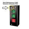Liftmaster 02103L PBS 3-Button Indoor Surface Mount Station with Light