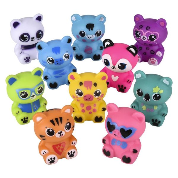 Rhode Island Novelty 2" Rubber Animal Assortment 50 Pack