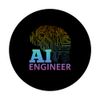 AI Engineer - Ai Artificial Intelligence Machine Learning PopSockets Standard PopGrip