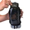Nathan - SpeedDraw 2 View 18oz Ins. Flask Black/Reflective Silver OSFA