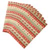 Gift Wrapping Paper Xmas Christmas Present Classic Festive Traditional Pattern Design Giftwrap Pack 10 Sheets