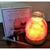 Himalayan Salt Aroma Diffuser Lamp with 3 Lavender Essential Oils - Spa Gift Set