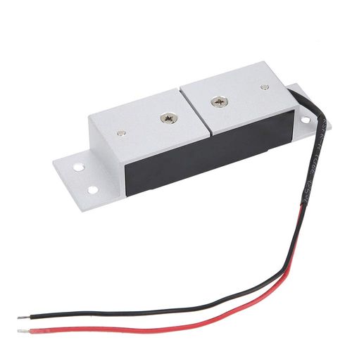 60KG 100LBS Magnetic Electromagnetic Door Lock Kit System Mini Electric Magnetic Lock 12V for Small Door, Drawer, Cabinet, 1 Second Quick Unlock