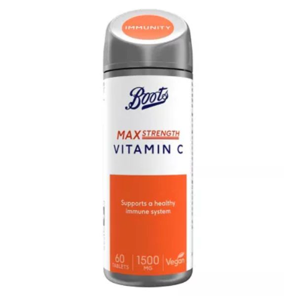 Boots Max Strength Vitamin C, 60 Tablets