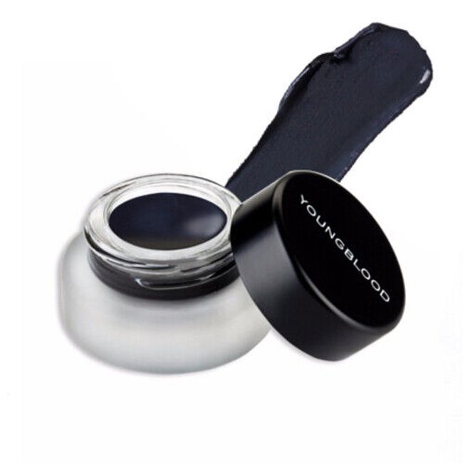 YOUNGBLOOD Mineral Cosmetics Eyeliner Eclipse (Black) Incredible Wear Gel Liner