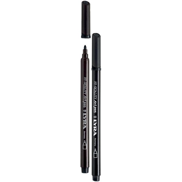 Lyra Art Pen Felt Tip Black