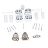 Washing Machine Integrated Built in Decor Cupboard Door Hinge Kit Compatible With Baumatic 43013964