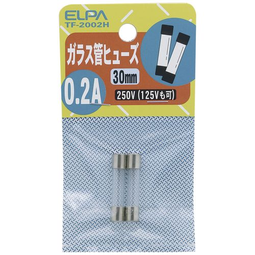 Elpa Glass Tube Fuse 30 mm V 0.2 A TF – 2002h
