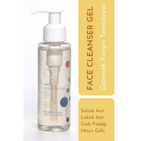 Salisik Asit & Laktik Asitli Yüz Jeli - Cadı Fındıklı Günlük Arındırıcı Face Cleanser Gel 120 ml