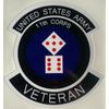 US ARMY 11TH CORPS VETERAN STICKER WATERPROOF D413
