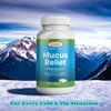 Mucus Relief Guaifenesin Caplets 400 Mg, Immediate Release Fast Acting - USA