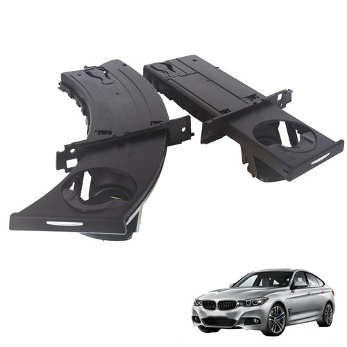 SEBLAFF 1 Pair of Front Left and Right Side Retractable Cup Holders Replacement for 2006-2013 3 Series E90 E91 E92 E93 51459173463 51459173469
