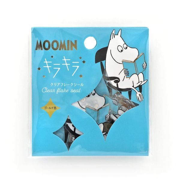 WORLD CRAFT MOKFS-001 Moomin Glitter Clear Flake Seal